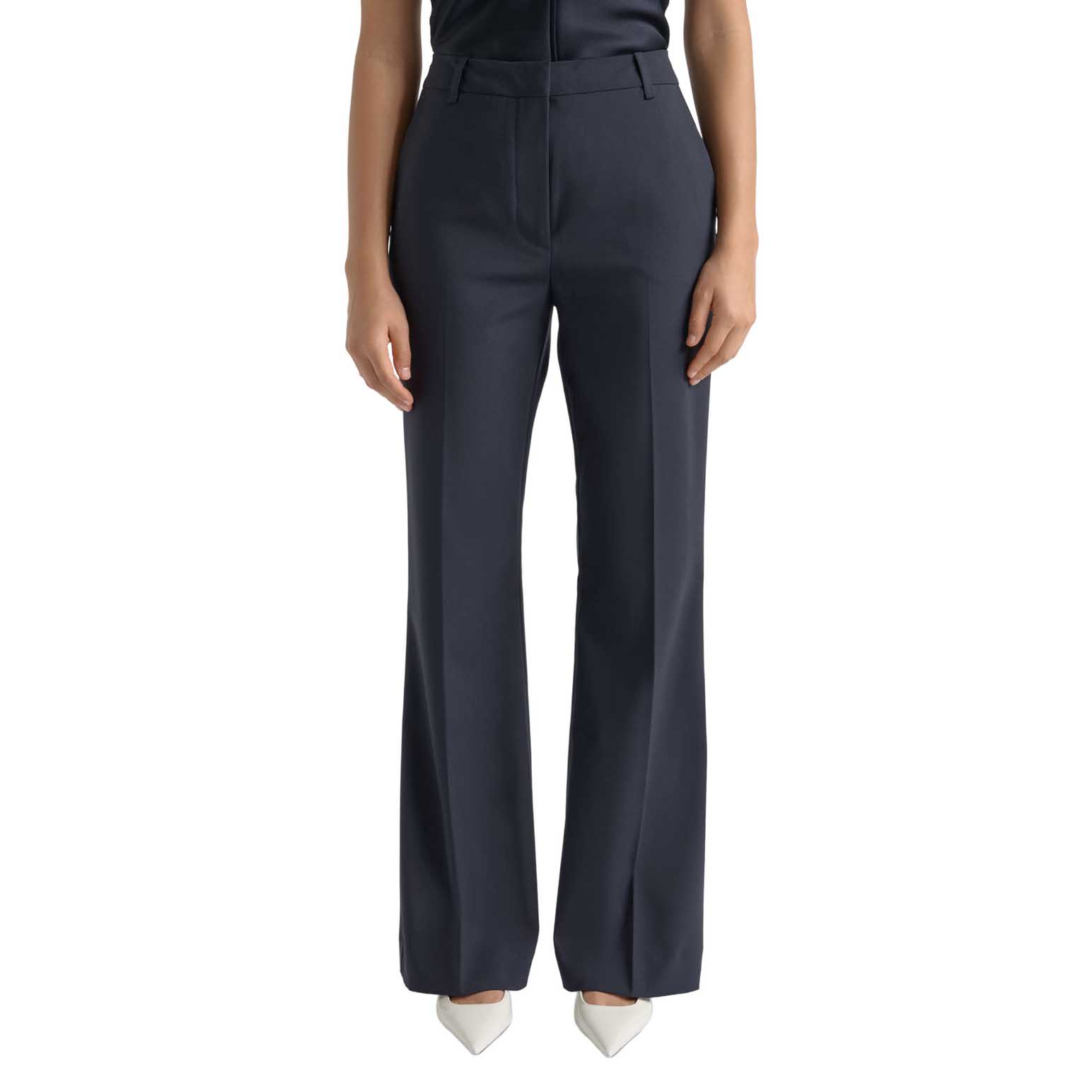 Cue High Waisted Straight Leg Pant